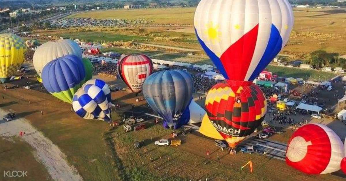 Hot Air Balloon Festival from Manila Klook Philippines